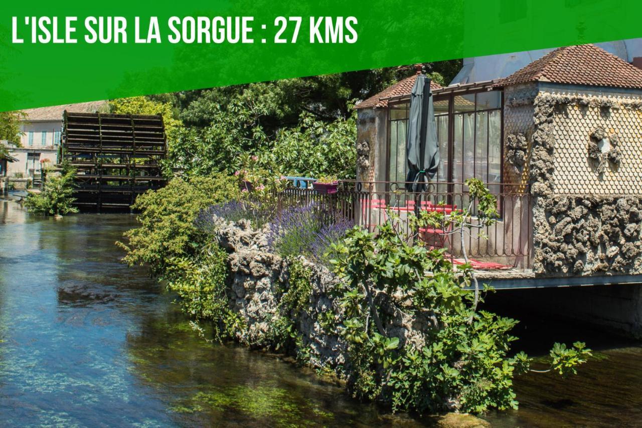 Ferienwohnung Au Coeur Des Platanes - Parking Gratuit Sous-Terrain - Clim - Balcon Avignon Exterior foto