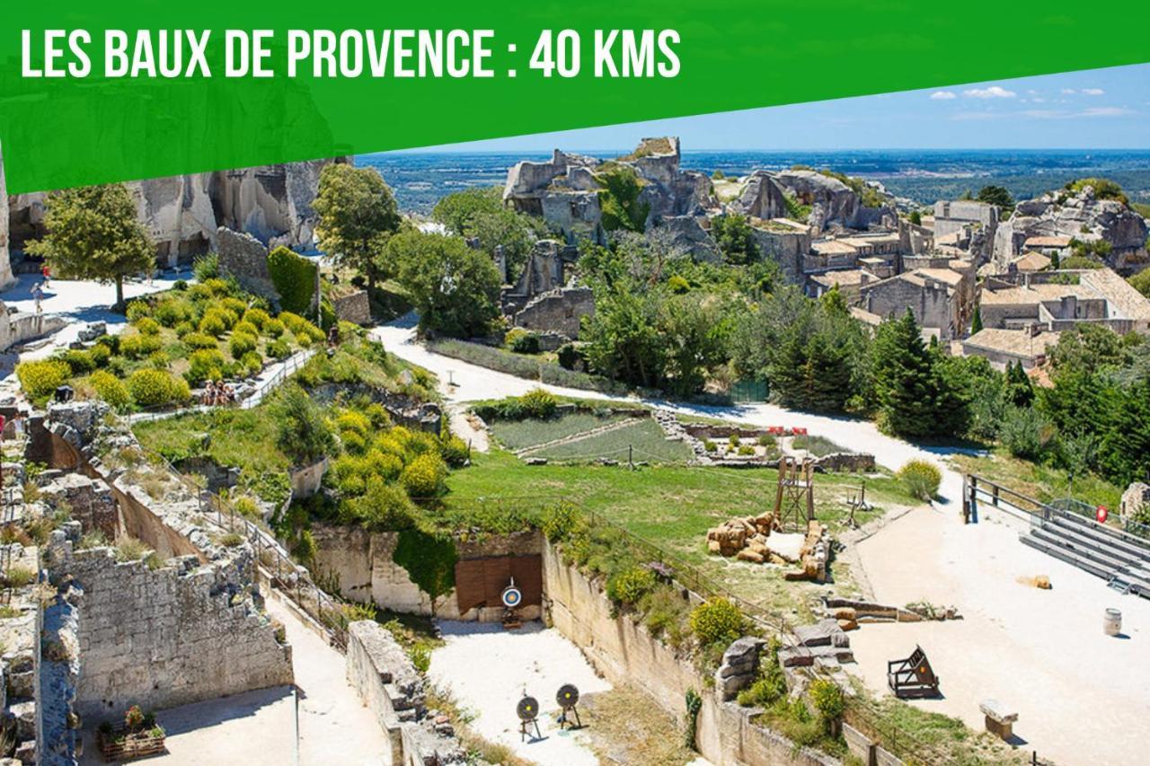 Ferienwohnung Au Coeur Des Platanes - Parking Gratuit Sous-Terrain - Clim - Balcon Avignon Exterior foto